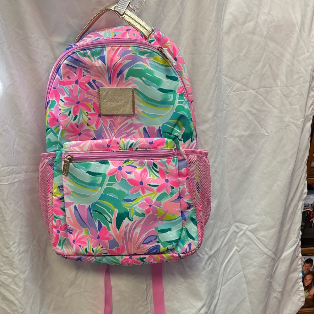 Colorful Floral Backpack